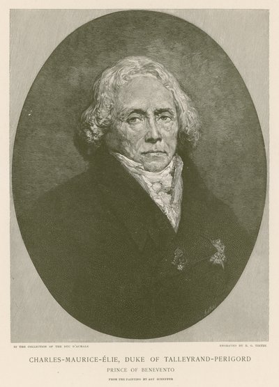 Charles Maurice de Talleyrand-Périgord - Ary Scheffer